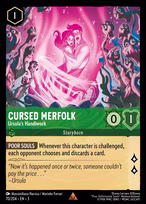 Cursed Merfolk Lorcana card