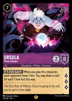 Ursula Lorcana card
