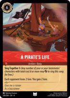 A Pirate’s Life Lorcana card