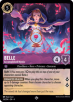 Belle Lorcana card