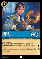 Belle Lorcana card