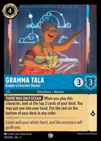 Gramma Tala Lorcana card