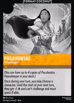 Pocahontas - Peacekeeper