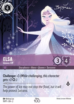 Elsa Lorcana card