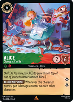 Alice Lorcana card