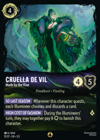Cruella De Vil - Made by the Vine