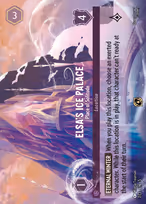 Elsa's Ice Palace Lorcana card