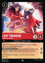 Lady Tremaine Lorcana card
