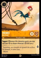 HeiHei Lorcana card