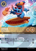 Stitch Lorcana card