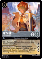 Arthur Lorcana card