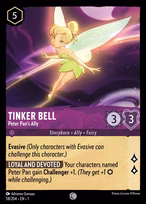 Tinker Bell Lorcana card