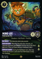 Ming Lee - Made by the Vine