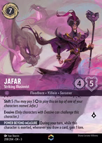 Jafar Lorcana card