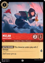 Mulan Lorcana card