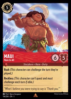 Maui Lorcana card