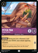 Peter Pan Lorcana card