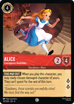Alice Lorcana card