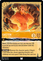Gaston Lorcana card