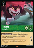 Lucifer Lorcana card