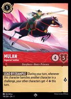 Mulan Lorcana card
