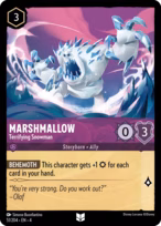 Marshmallow Lorcana card