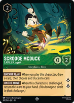 Scrooge McDuck Lorcana card