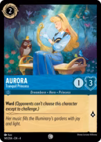 Aurora Lorcana card