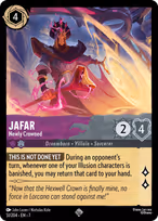 Jafar Lorcana card