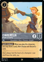 Cinderella Lorcana card