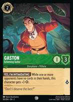 Gaston Lorcana card