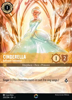 Cinderella Lorcana card