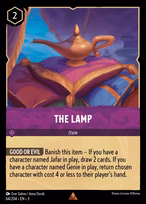 The Lamp Lorcana card