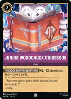 Junior Woodchuck Guidebook Lorcana card