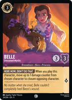 Belle Lorcana card