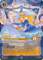 Aurora Lorcana card
