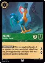HeiHei Lorcana card