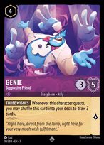 Genie Lorcana card