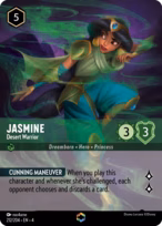 Jasmine Lorcana card