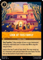 Look at This Family Lorcana card