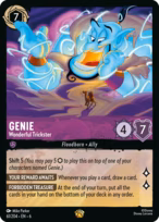 Genie Lorcana card