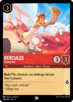 Hercules Lorcana card