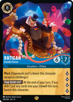 Ratigan Lorcana card
