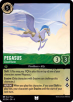Pegasus Lorcana card