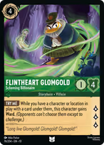 Flintheart Glomgold Lorcana card