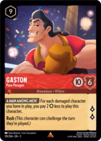 Gaston Lorcana card
