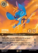 Stitch Lorcana card