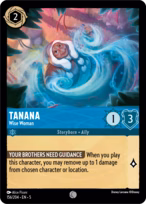 Tanana Lorcana card