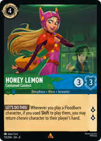 Honey Lemon Lorcana card