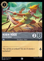 Robin Hood Lorcana card